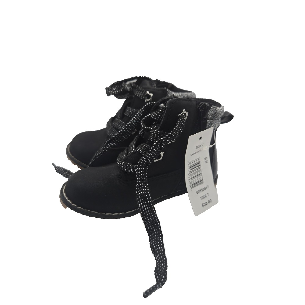 Sugar Girls Mazarin Sneakers Sweetner Black Size 7 NWT
